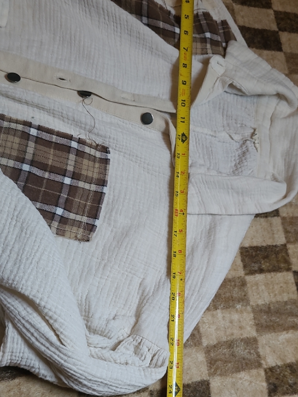 POL Patchwork Flannel - Picture 10 of 13
